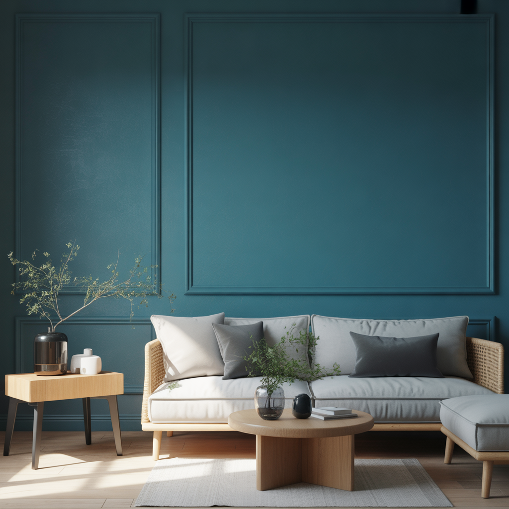 3.Sa malar du en fondvagg for att framhava din inredning