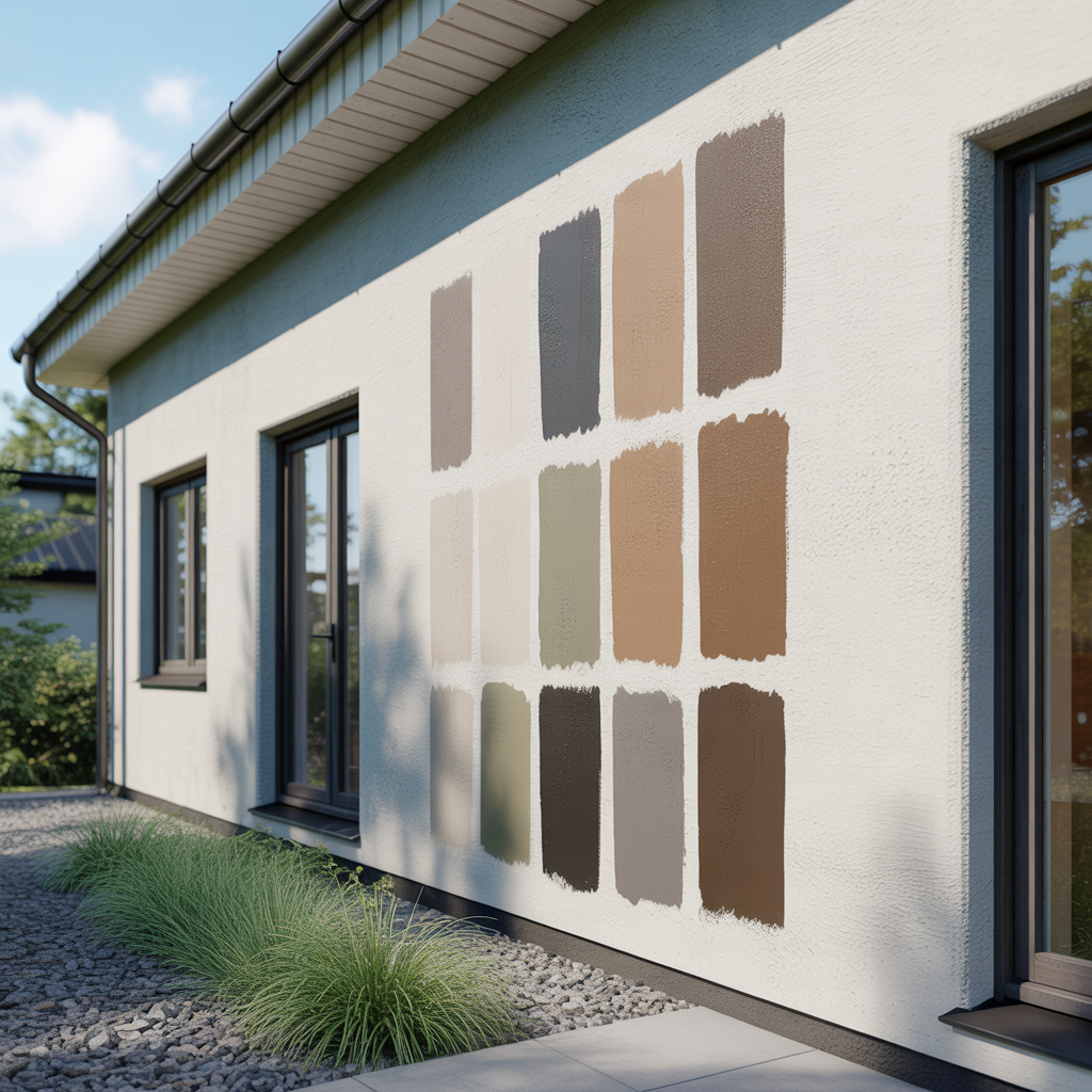 8.Hur valjer du ratt kulor for en putsfasad