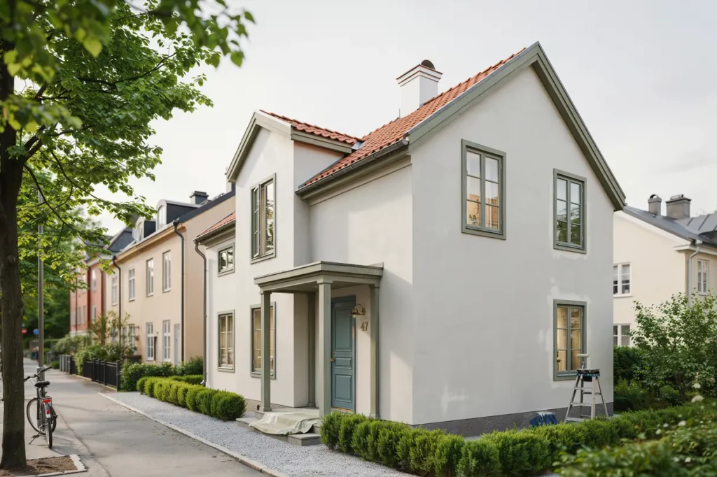 utv ndig m lning av villa dalboda i s dermalm med varsam f rbehandling